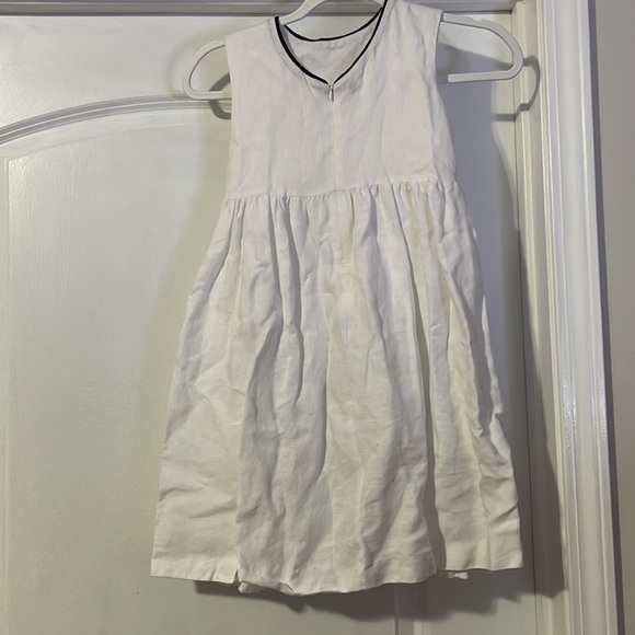 Linen girls dress - Picture 2 of 5